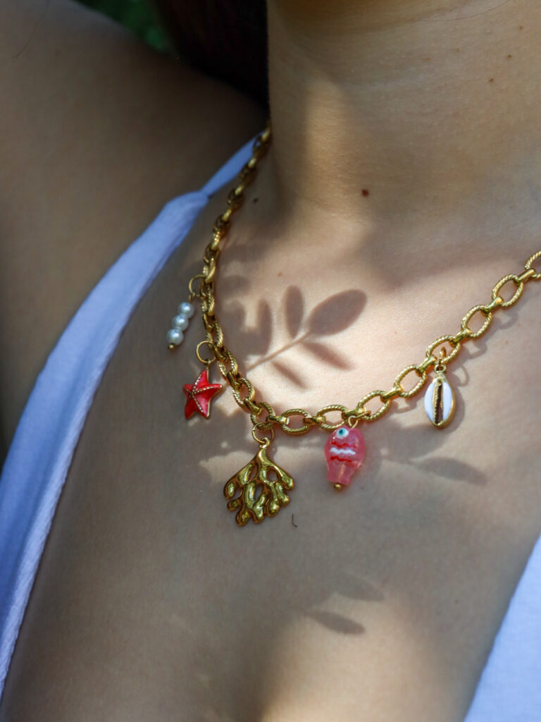 Collier Charms "Sous l'océan"