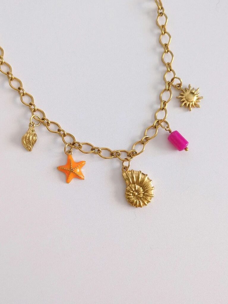 Collier Charms "Colorful"