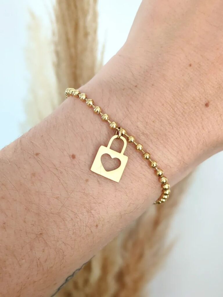 Bracelet Cadenas cœur