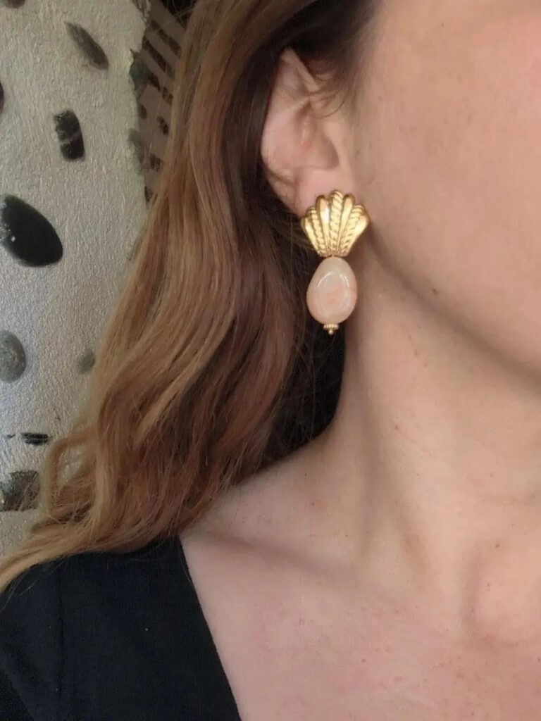 Boucles Coquillages torsadés