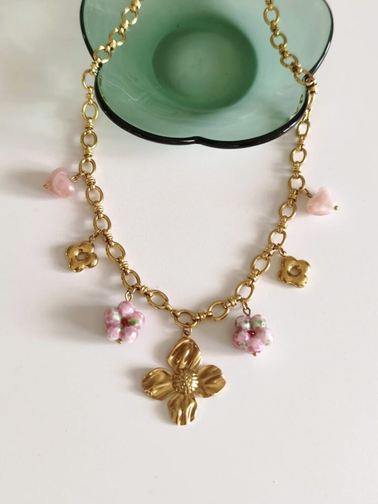 Collier Charms "Bloom"
