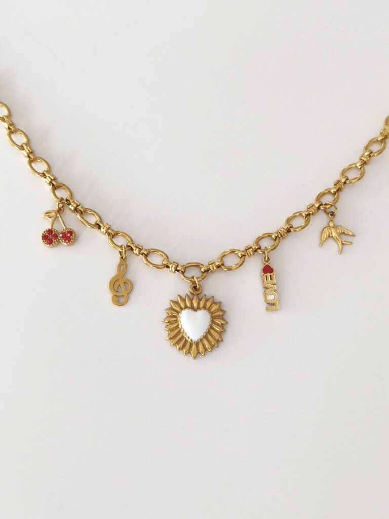 Collier Charms "Romance"