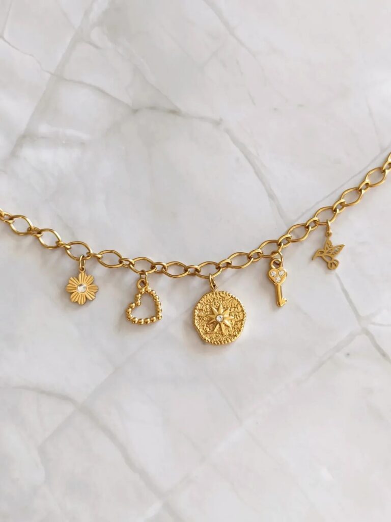 Collier Charms Poem