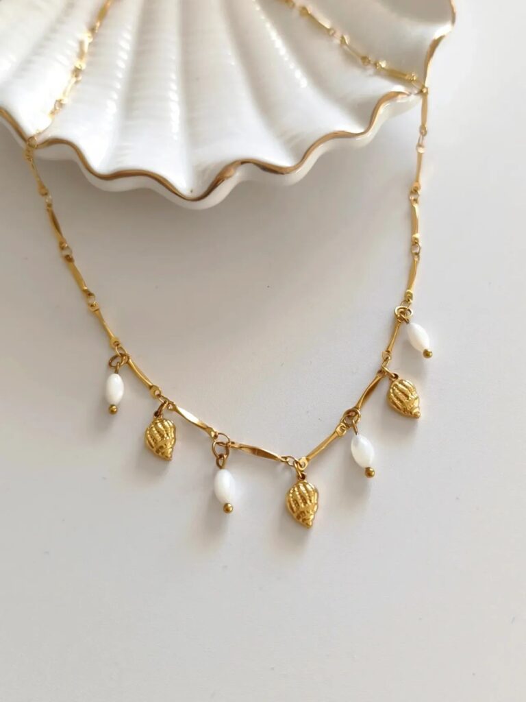 Collier Charms Shells