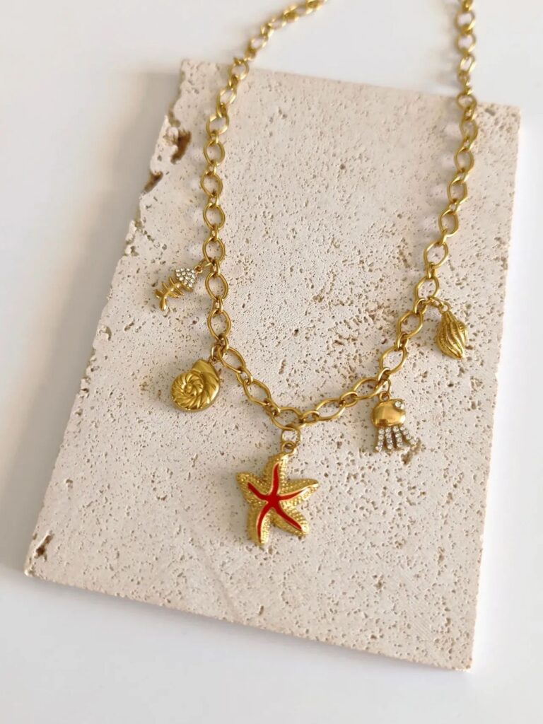 Collier Charms Sea