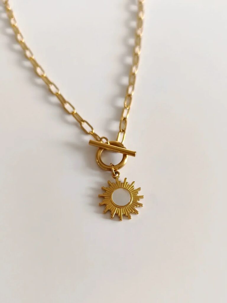 Collier Fermoir T Hélios