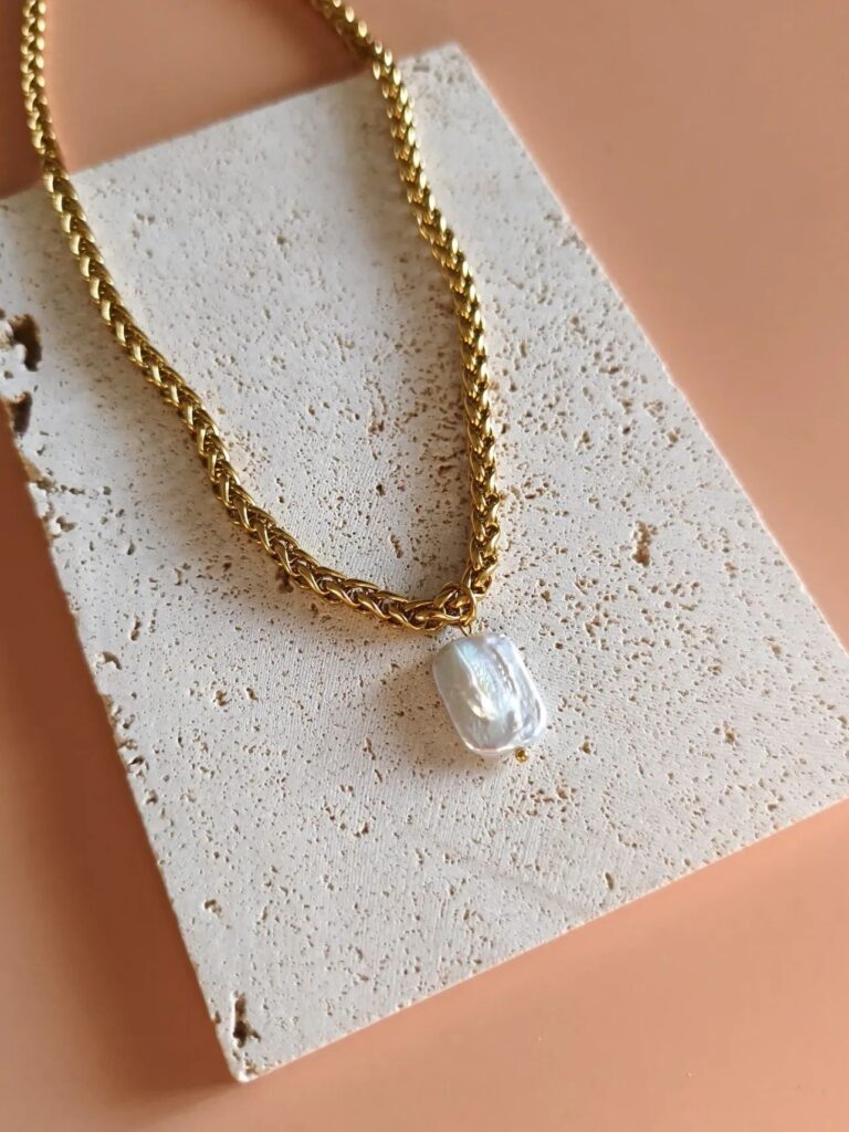 Collier Maille Palmier
