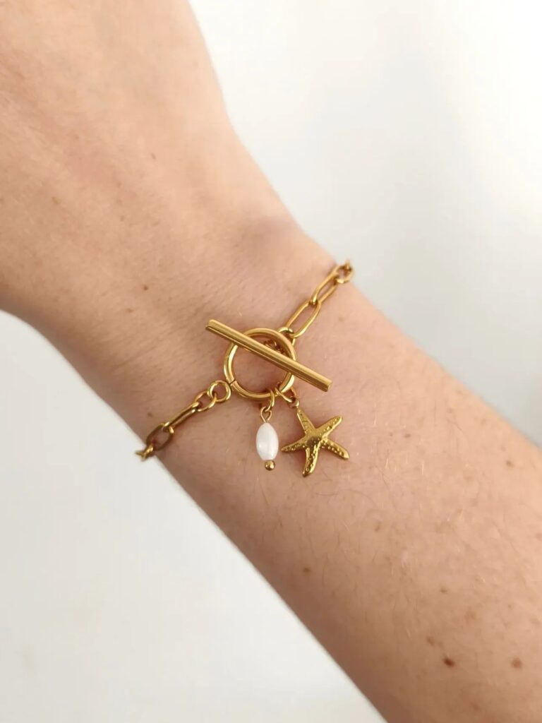 Bracelet Fermoir T "Starfish"