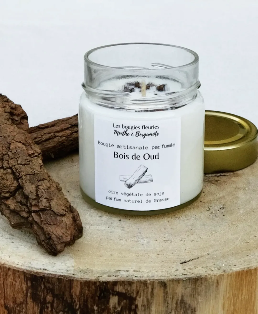 Bougie Bois de Oud