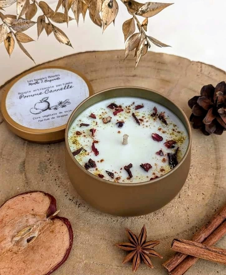Bougie Pomme cannelle