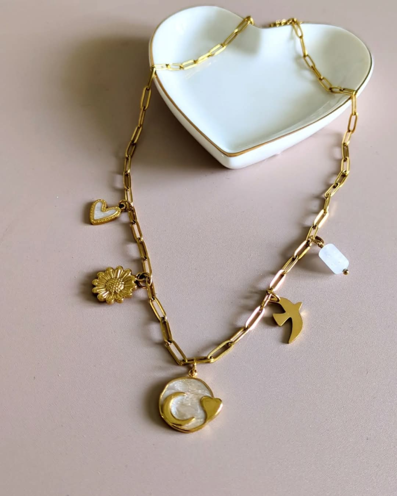 Collier Charms "Envol"