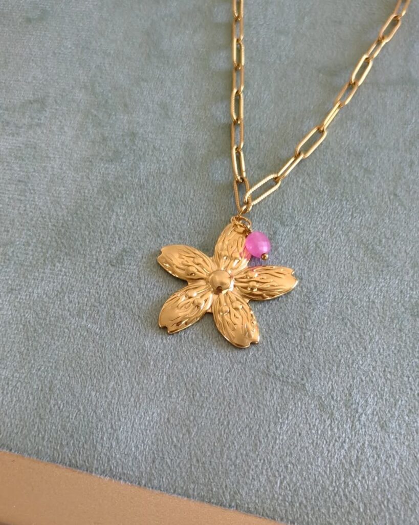 Collier long "Spring"