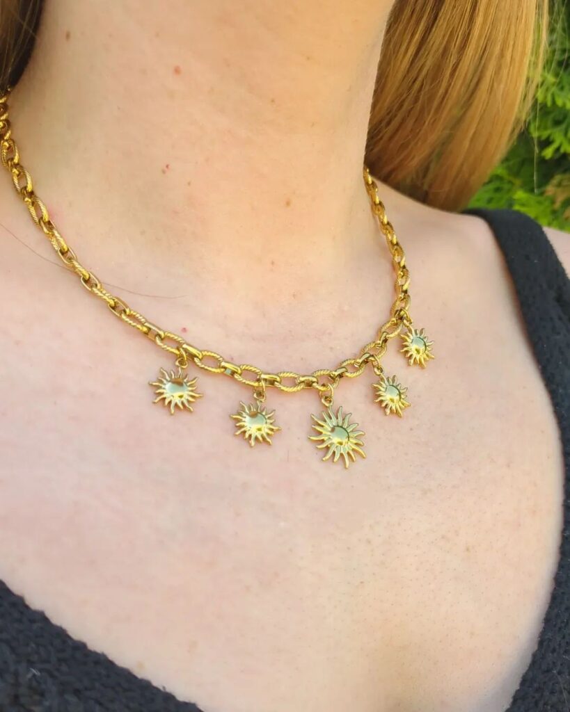 Collier Charms "Sunny"