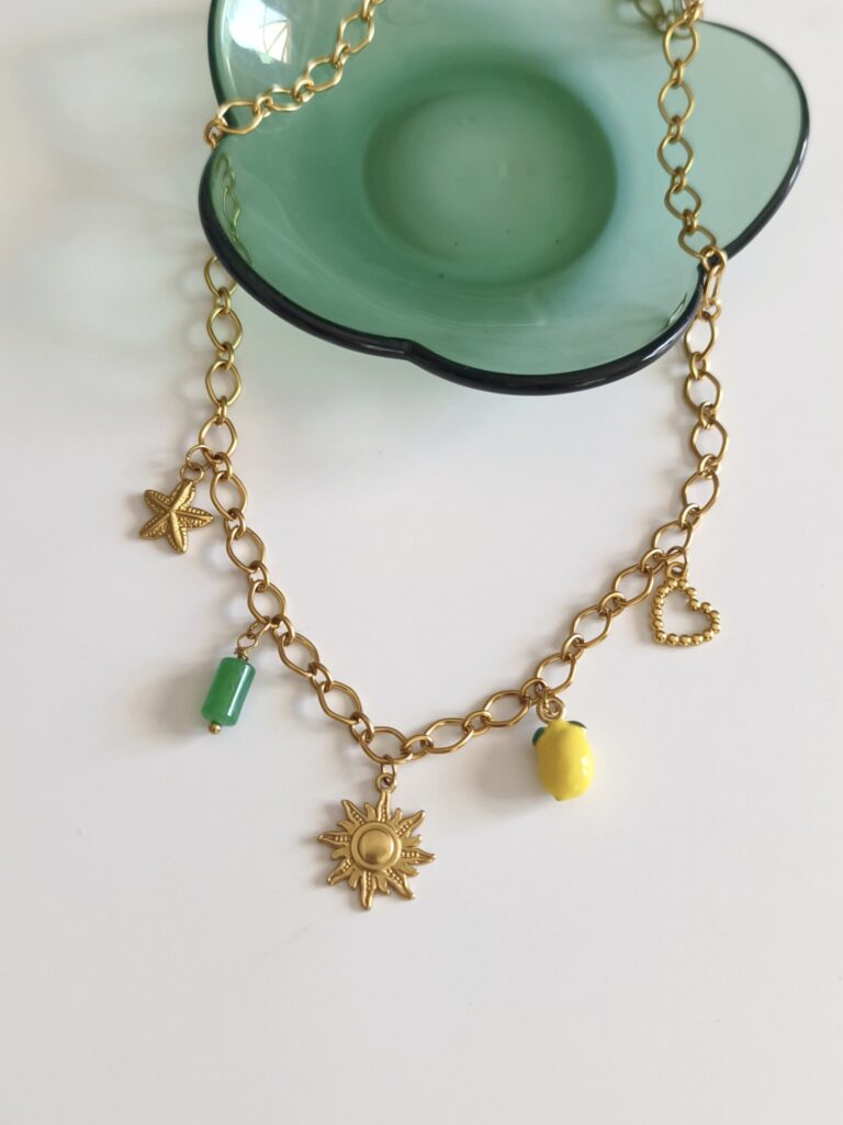 Collier Charms Lemon