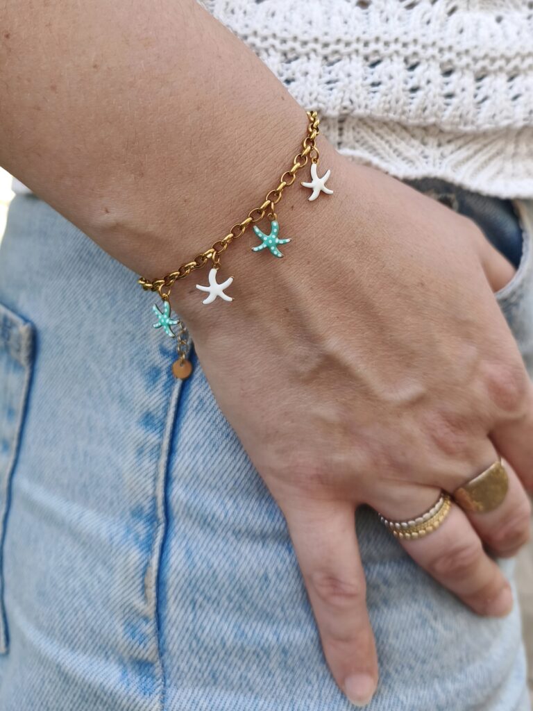 Bracelet Starfish Blue