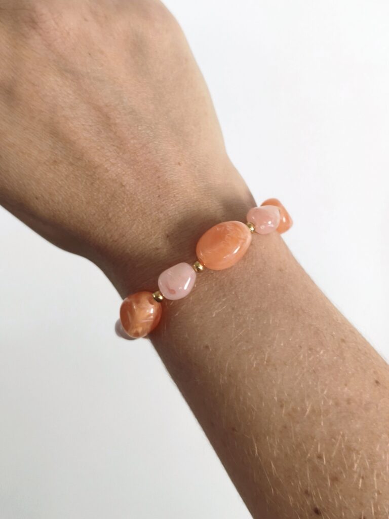 Bracelet POP Orange/Rose