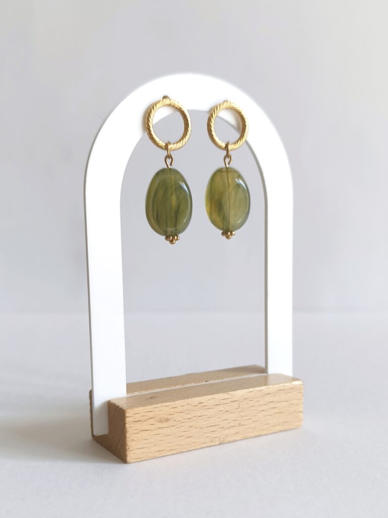Boucles POP Kaki